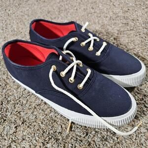 G.H. Bass & Co Dock Boat Shoes 8M Blue
